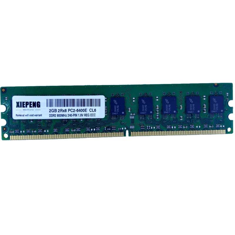 for IBM System x3350 x3610 Server RAM 4GB (2X 2GB ) DDR2 667 2Rx8 PC2-5300E 800MHz PC2 6400