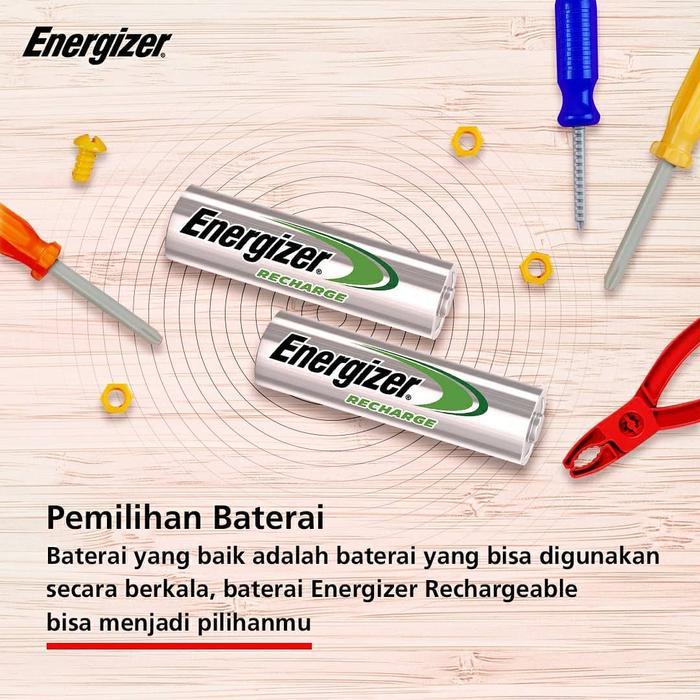 [] ENERGIZER - Baterai AA AAA Isi Ulang Charge Rechargable Battery