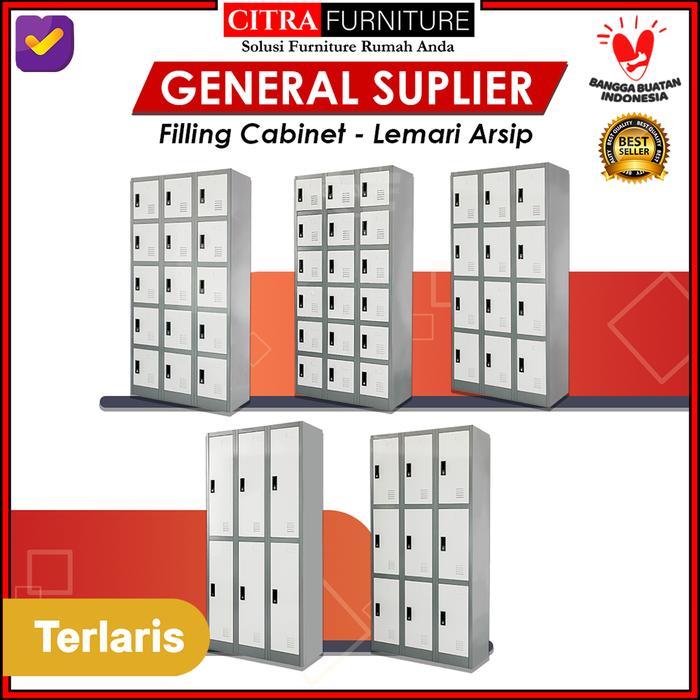 Lemari Arsip Besi KantorFilling Kabinet LokerLocker Besi