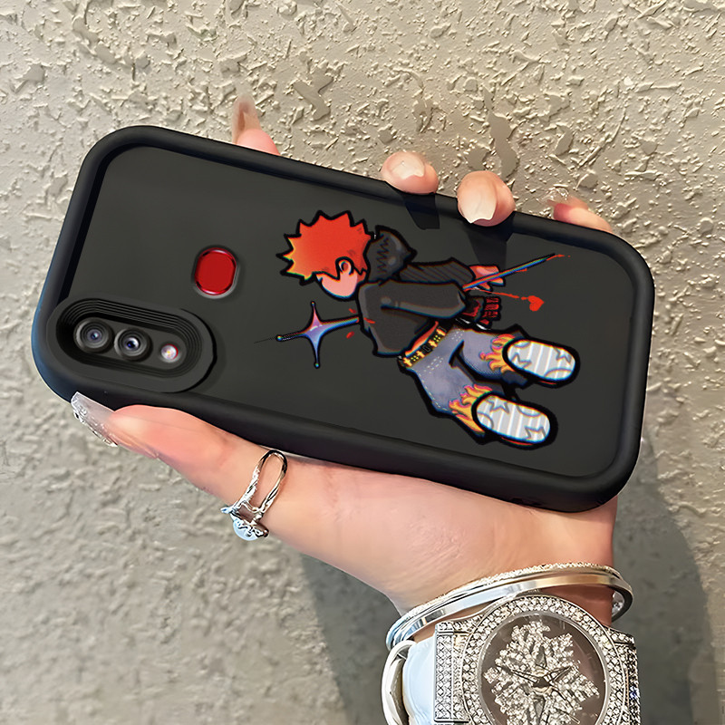 Casing Hp Samsung Galaxy A10s M01s A10 M30s M21 Case Retro comic style Kasing silikon Cesing murah O