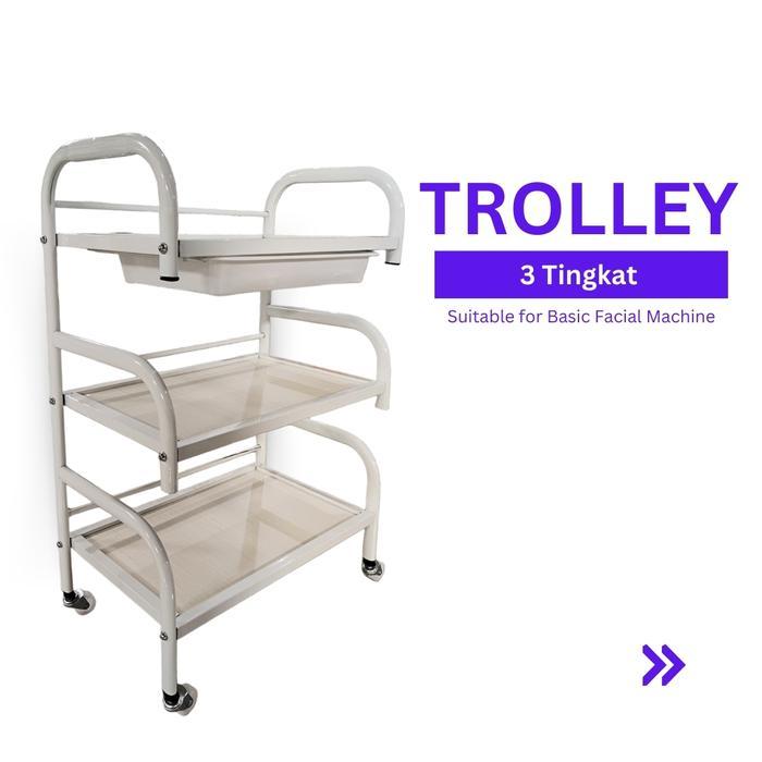 trolly mesin alat facial alat salon kecantikan buat alat alat