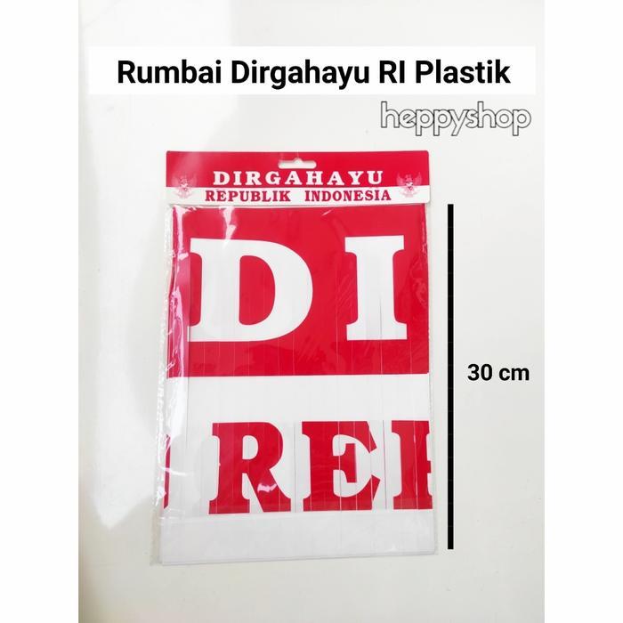 Rumbai Dirgahayu Ri Plastik, Banner Dirgahayu Ri
