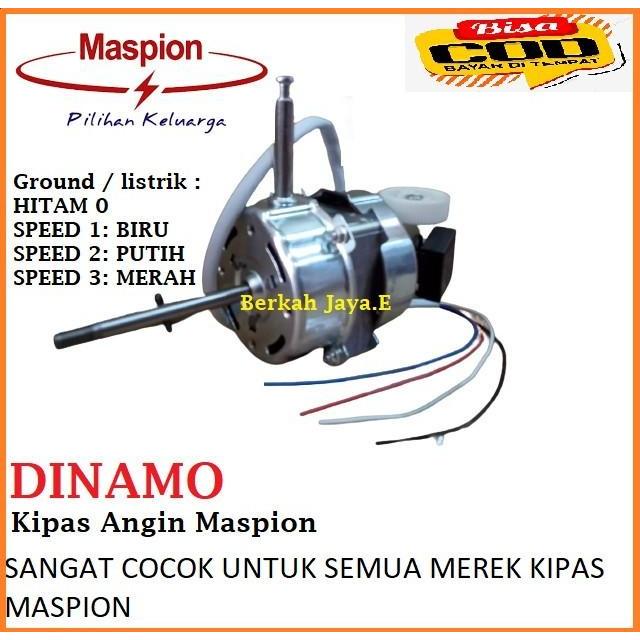 DINAMO KIPAS ANGIN MASPION MOTOR MESIN 3 SPEED-ORI