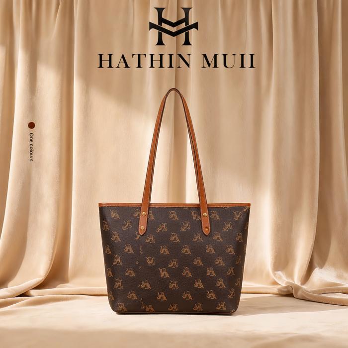 HathinMuii - [Aura bag] Tas Bahu Klasik Terbaru TAS Tote Bag WANITA Tas Shoulder Bag Wanita Laptop