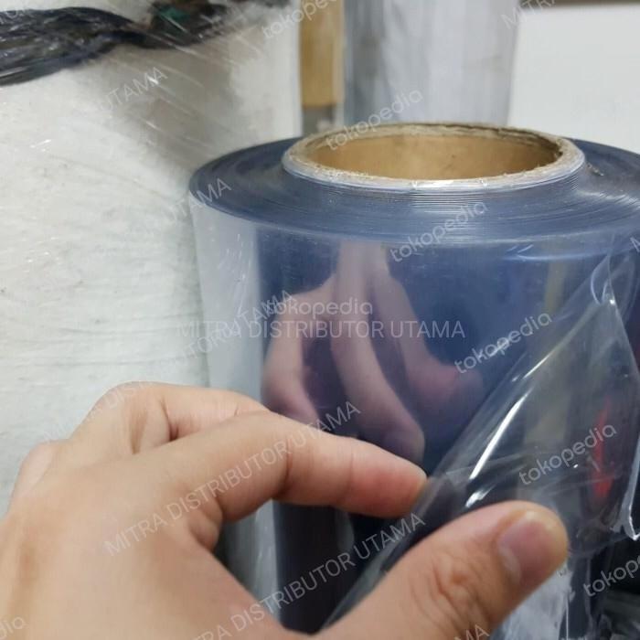 Terlaris Plastik Tebal Bening Alas Meja Souvenir Sampul Sofa Mika Kaku Lentur