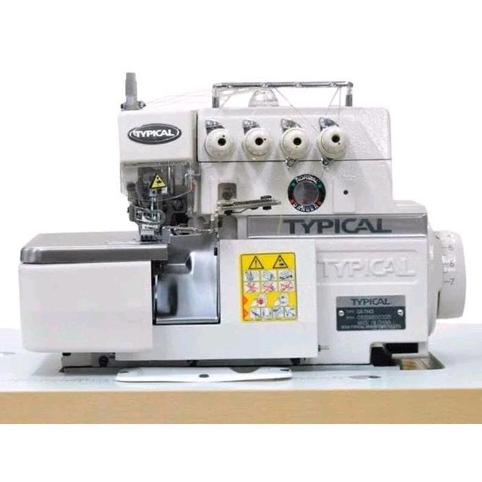 Original Termurah | Mesin Obras Typical GN 794 Lengkap Meja Kaki Dinamo Servo