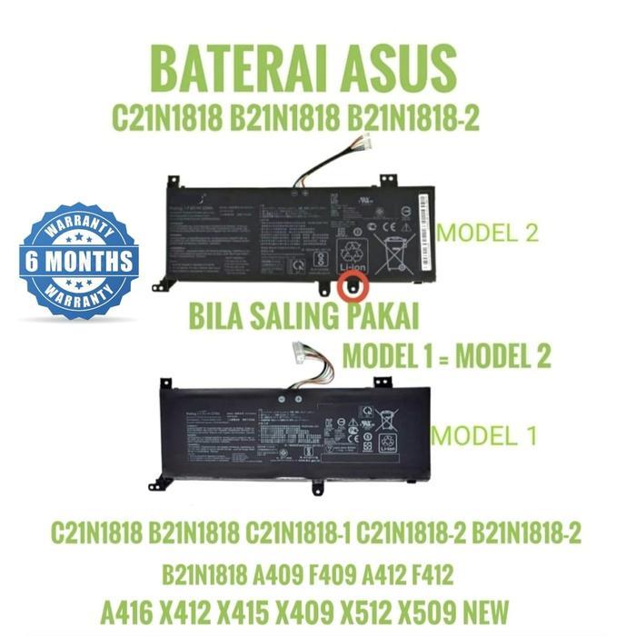 Baterai Asus vivobook 14 A416 A416E A416M A416EP A416J A416JA A416J OEM