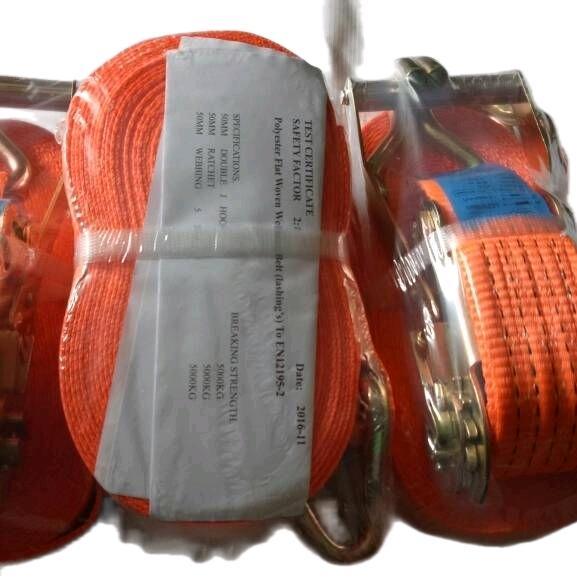 Cargo Lashing Rachet Track Belt Webbing Tali Kretek 5Ton 12 Meter