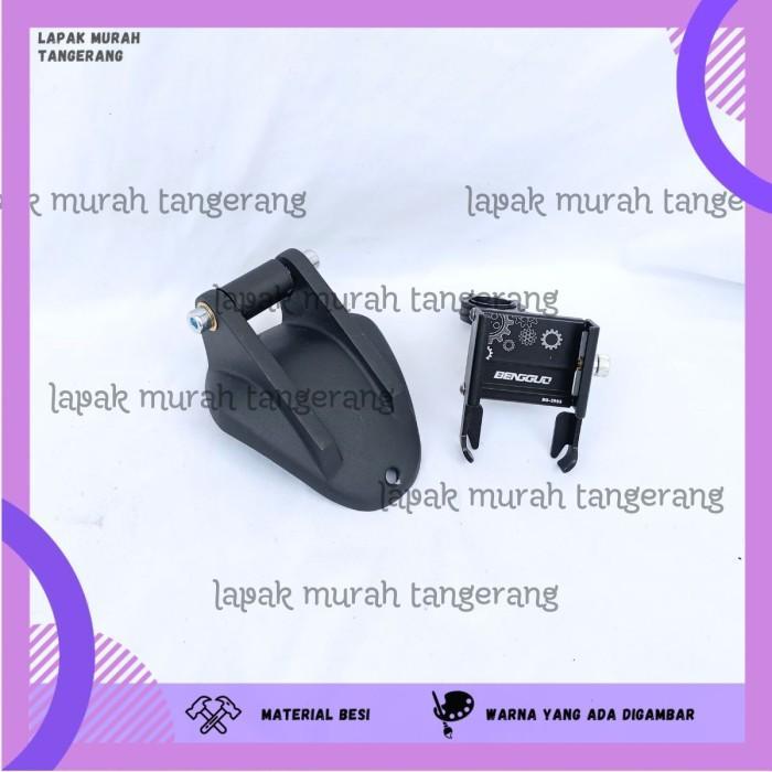 PAKET HOLDER GPS HP NMAX TURBO NMAX NEO S NMAX NEW 2024 PHONE HOLDER BG ALUMUNIUM STANG MOTOR BRAKET