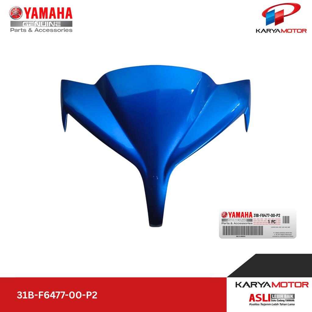 Cover Batok depan Biru COVER (BLUE MC) 31B2 Yamaha Jupiter Z - 31B-F6477-00-P2 Original YGP