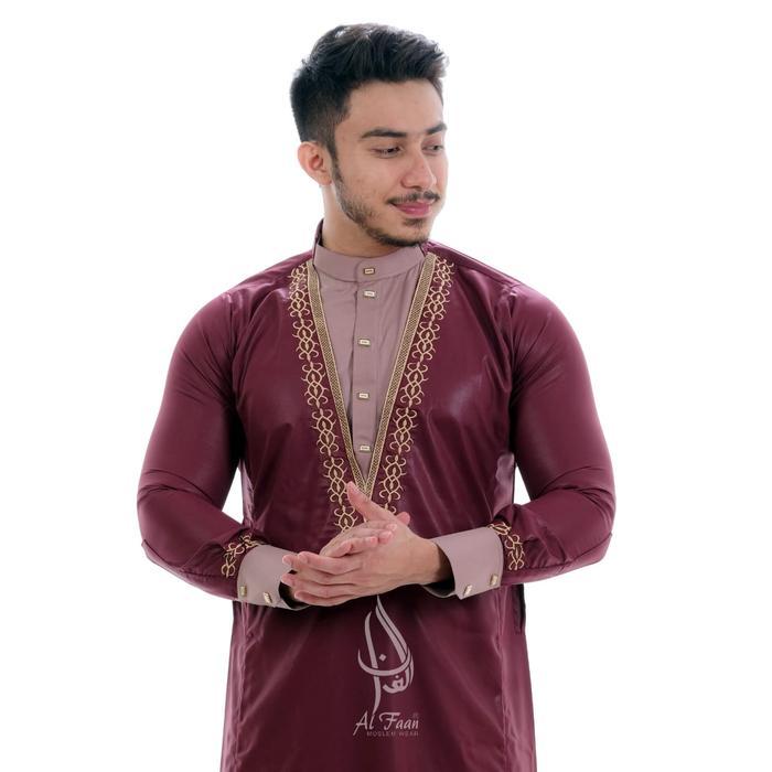 JUBAH SLIMFIT KING SALMAN JUBAH PRIA SLIMFIT GAMIS JUBAH PRIA MUSLIM JUBAH ALFAAN GAMIS PRIA BUSANA