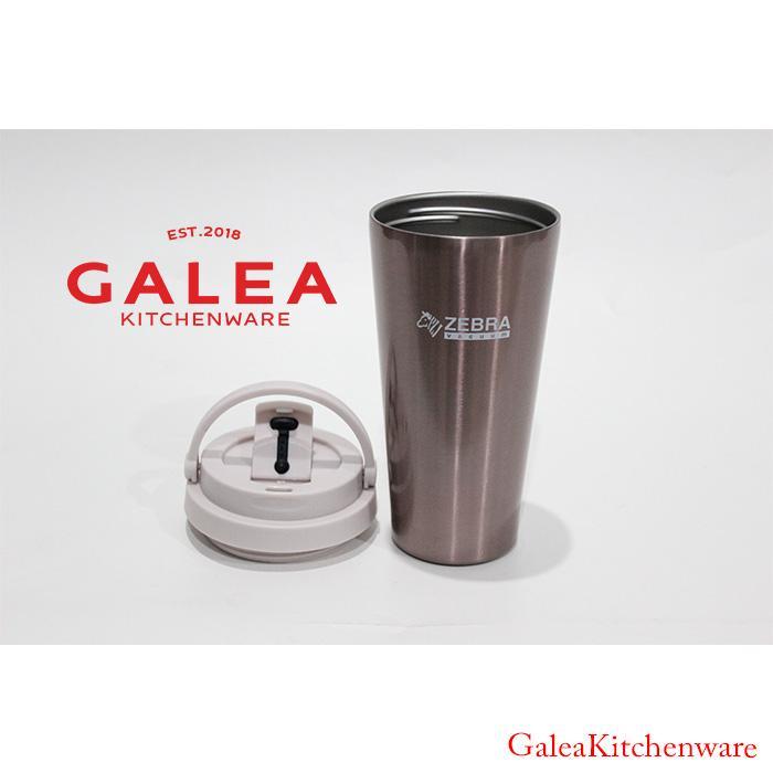 Termos Air Panas Kopi Stainless Vacuum Mug Zebra Macchiato 0.5L 112705