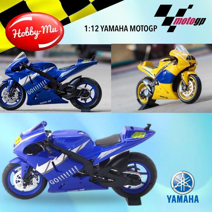 Miniatur Motor Yamaha MotoGP - Skala 1:12