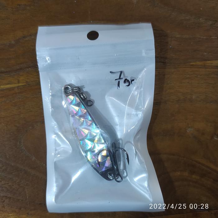 umpan mini spoon 7gr bahan stainlist anti karat