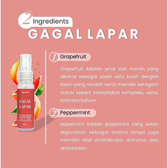 Gagal Lapar Mouth Spray//Gagal Lapar//Mouth Spray