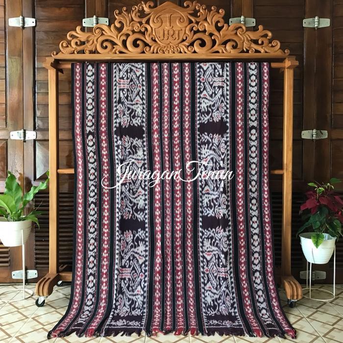 Kain Tenun Blanket Sabu Putihan