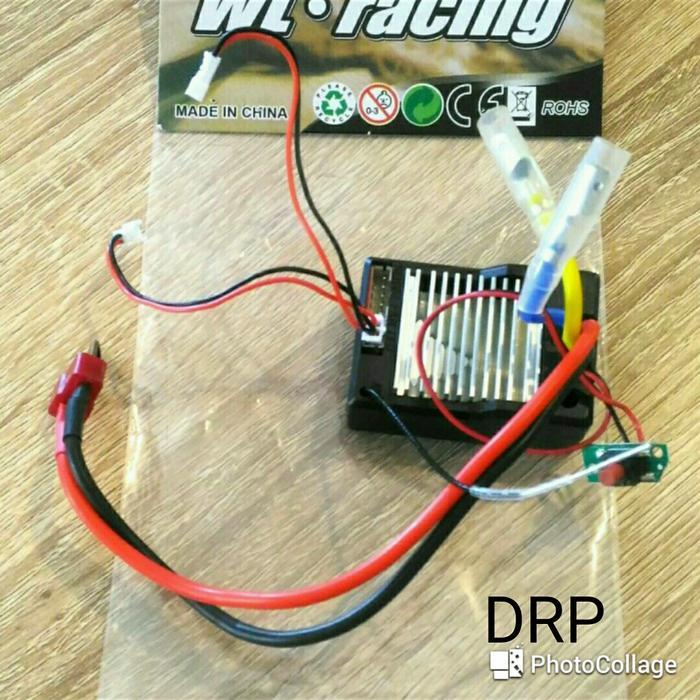 TERBARU ESC Receiver Board Original WL 12427 Across RC 1/12 WLtoys Part TERBARU