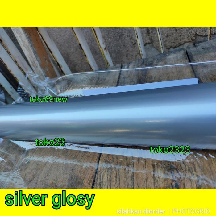 SKOTLET SILVER GLOSSY KILAP