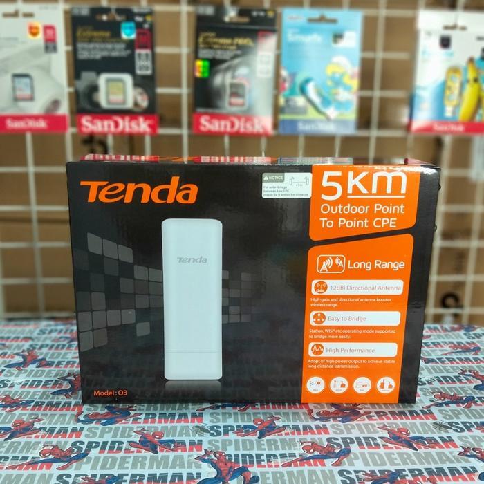 TENDA O3 5km Outdoor Point To Point CPE - TENDA 03 Wireless Router