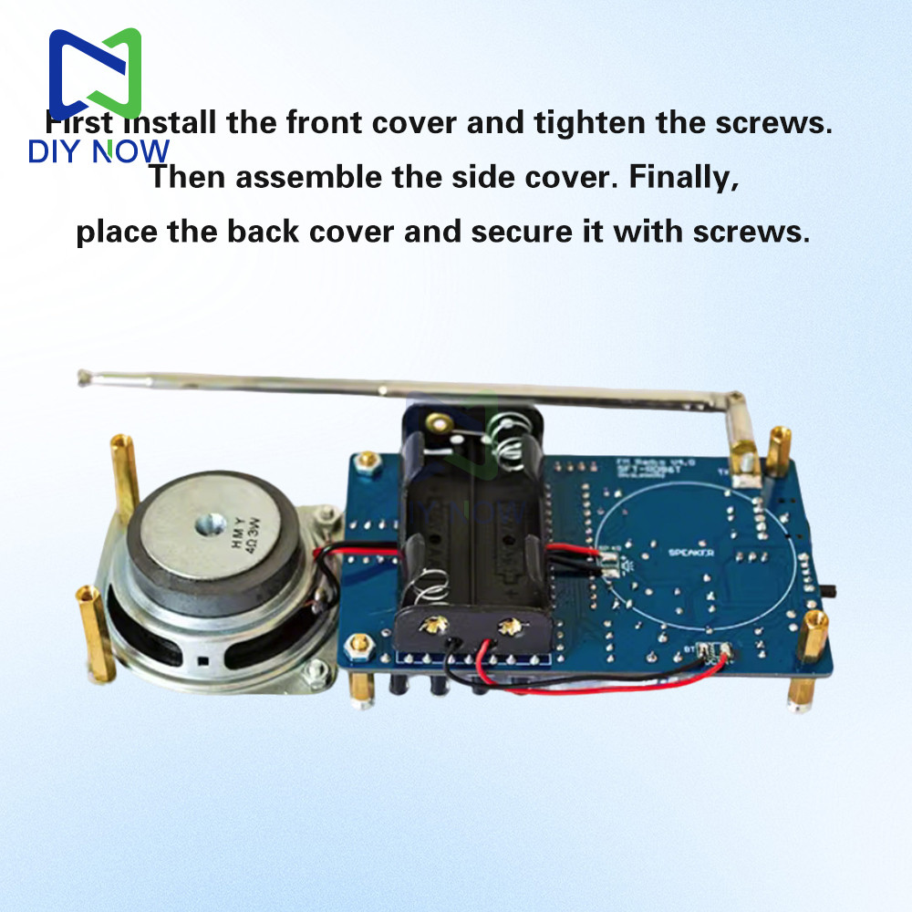 87.5-108Mhz Fm Radio Kit, Digital Display Electronic Radio Module Microcontroller Diy Parts