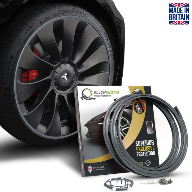 Alloygator Graphite Pelindung Velg Mobil RIM Protection Made In UK Original Exclusive