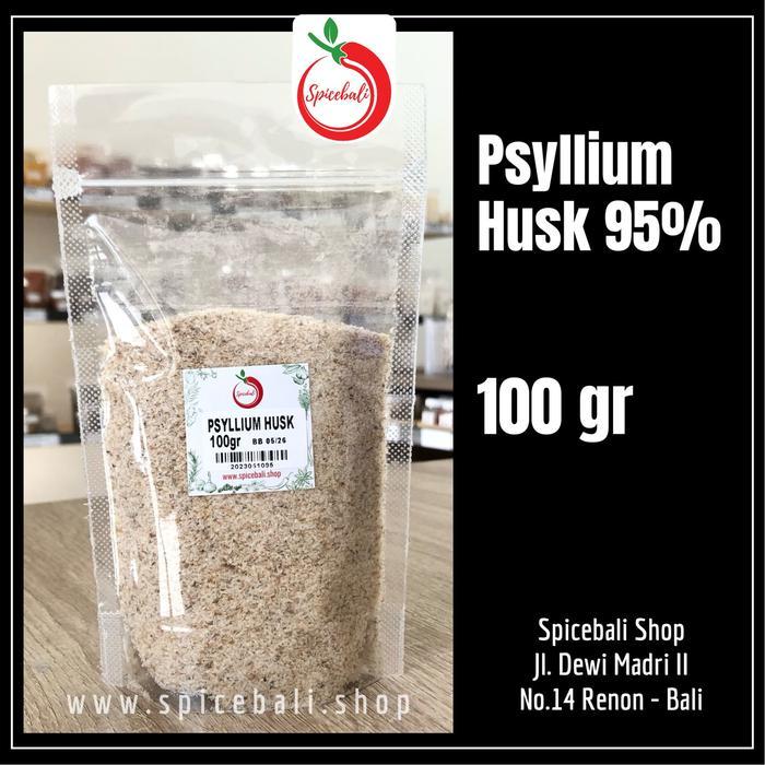 Psyllium Husk 100 gr / Psyllium Husk 95% / Psylium Husk Kasar 100gr