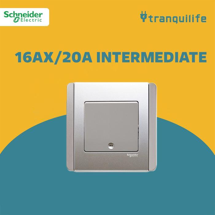 Schneider Saklar Lampu 1 Gang Saklar Neo Intermediate E3031Via_Ebgs