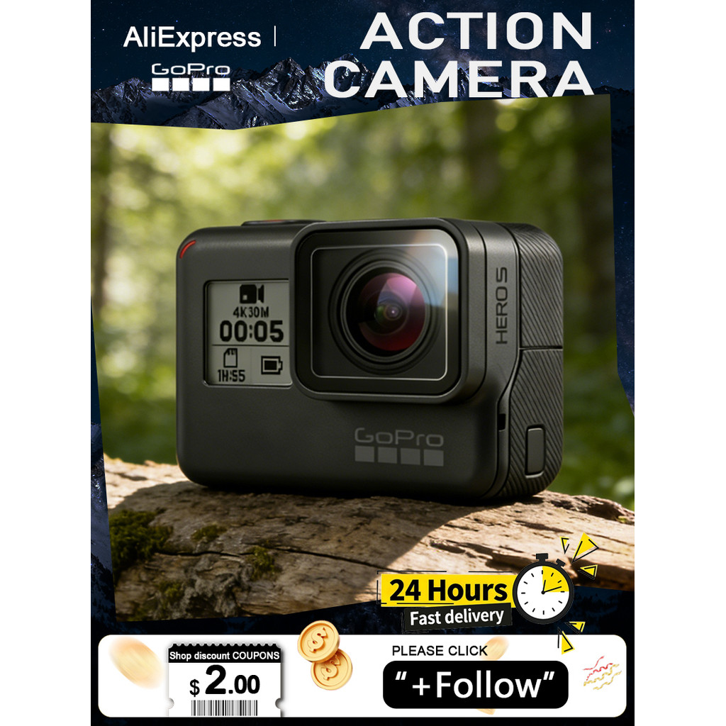 GoPro5 action camera 4k small camera go pro 5 cameras Vlog camera