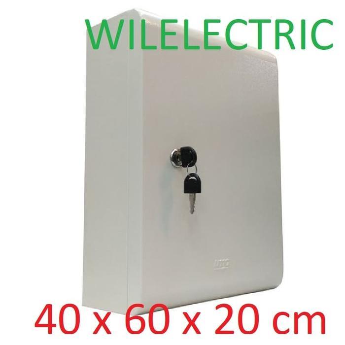 Umg Box Panel Listrik Indoor 40 X 60 X 20 Cm Cream Powder Coating