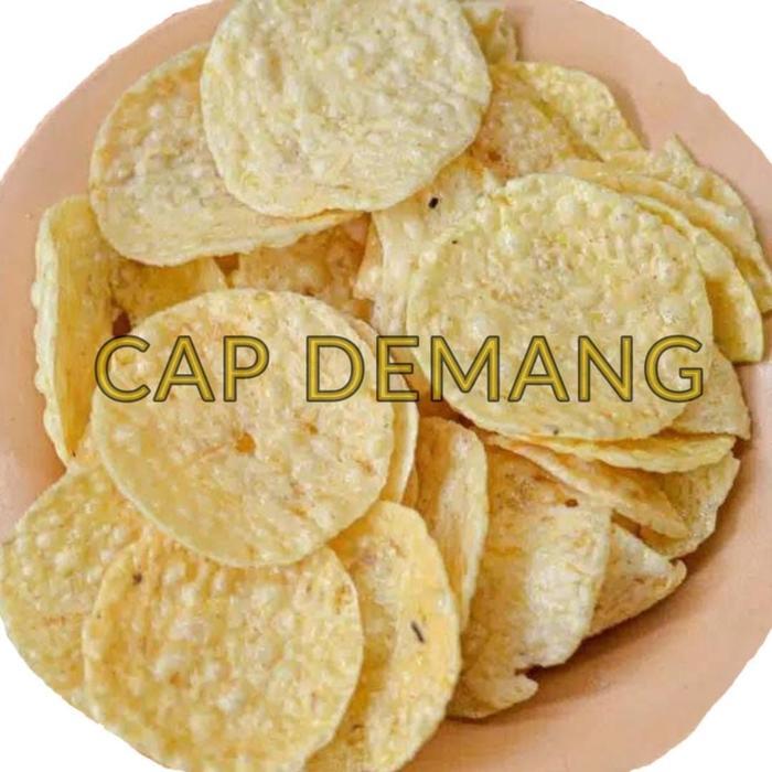 "New" Opak Singkong Coin / Berat 500 Gram / Opak Coin Cemilan