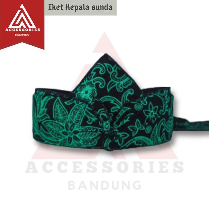 Iket sunda totopong wangsa balngkon jawa sunda Merah