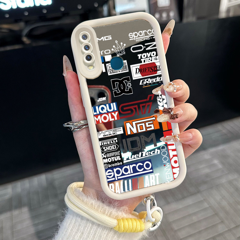 Casing Hp untuk VIVO Y12 Y12i Y15 Y17 Y3 Y3s Case Casing HP Softcase ponsel silikon Kasing lembut an