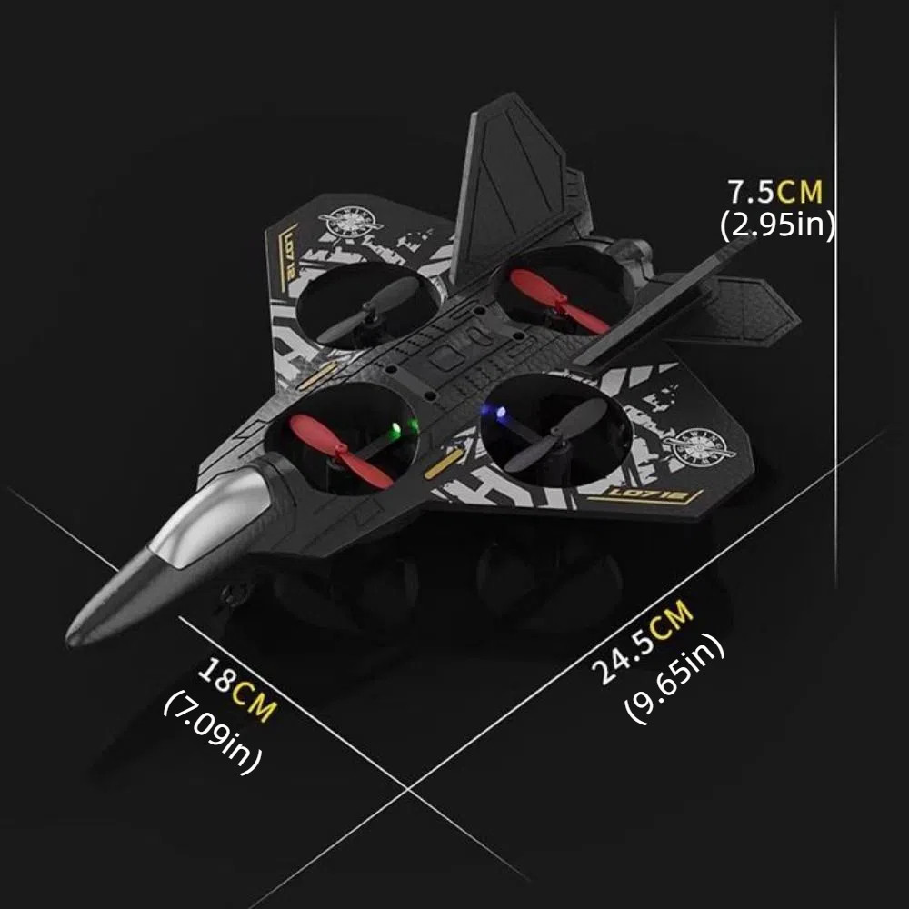 EPP Foam Remote Control Foam Fighter RC Drones Rechargeable Four Motor Helicopter Toy Portable