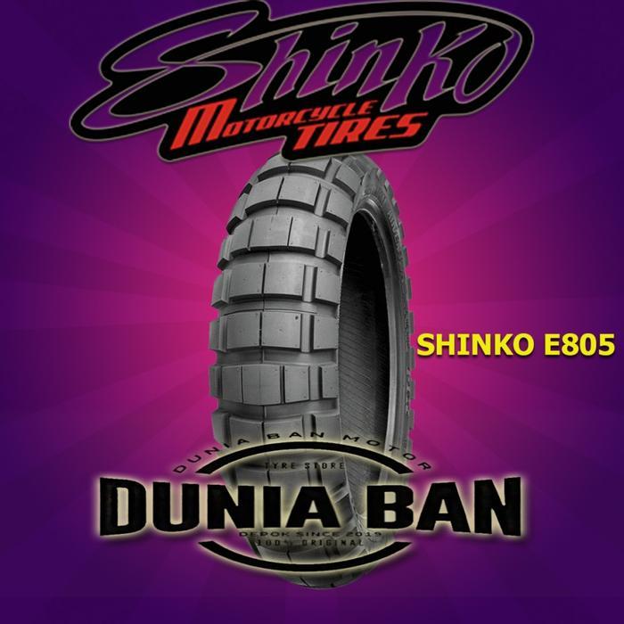 BAN MOTOR BIG BLOCK SHINKO E805 150/70-17 REAR TUBELESS