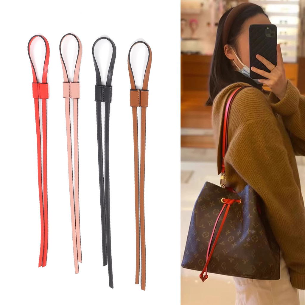 Bag Straps Drawstring for LV Noe BB nano Petit Bucket Bags Shoulder Genuine Bag Accessories