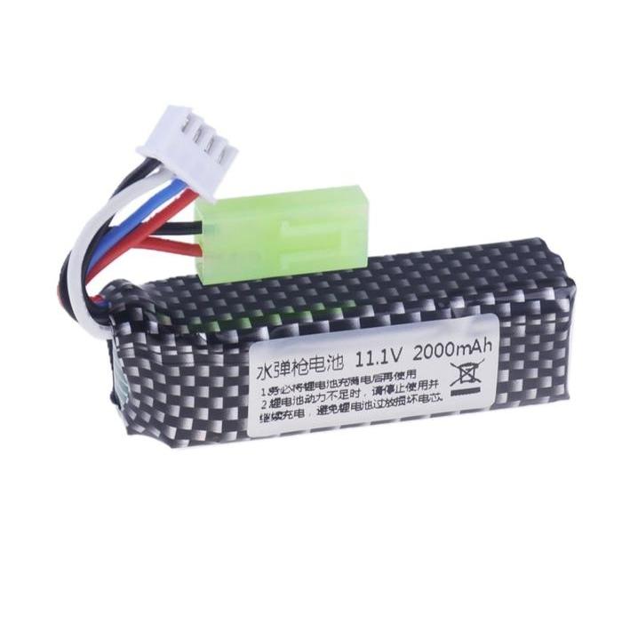 TERLARIS Baterai Battery 3S 11 volt 11 v 11v lithium Li ion Liion Water Gel Blaster WGB SALE