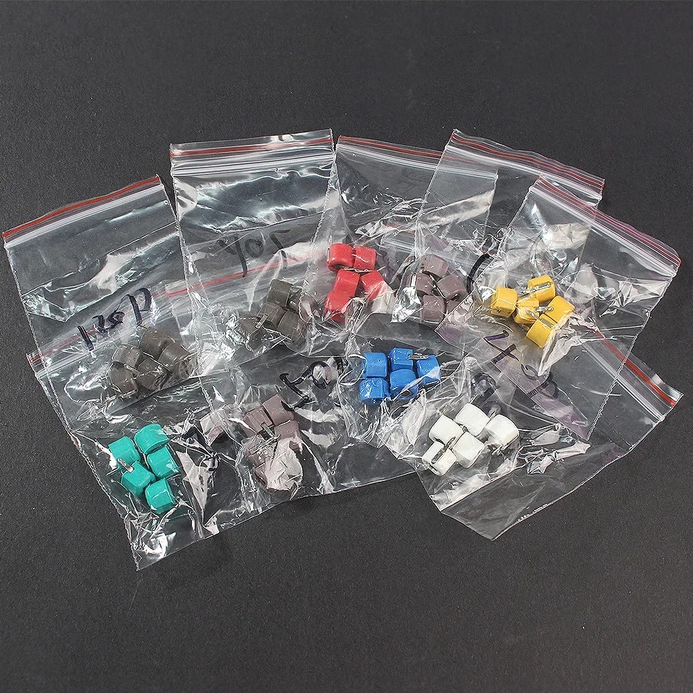 45PCS Variable Trimmer Capacitor Kit 5PF 10PF 20PF 30PF 40PF 50PF 60PF 70PF 120PF JML06 Adjustable