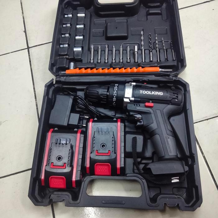 Bor Listrik Full Set Sesuai Foto Iklan