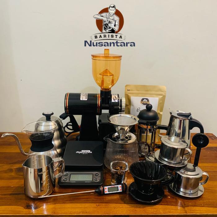 Paket Usaha Alat Kopi Manual Brew, Alat Kedai Kopi Coffee Shop Lengkap