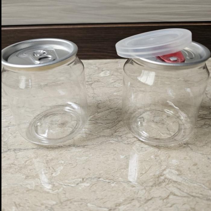BOTOL PLASTIK PET CAN 200ML / PLASTIC CAN 200 ML / BOTOL KOPI SUSU SAMBAL