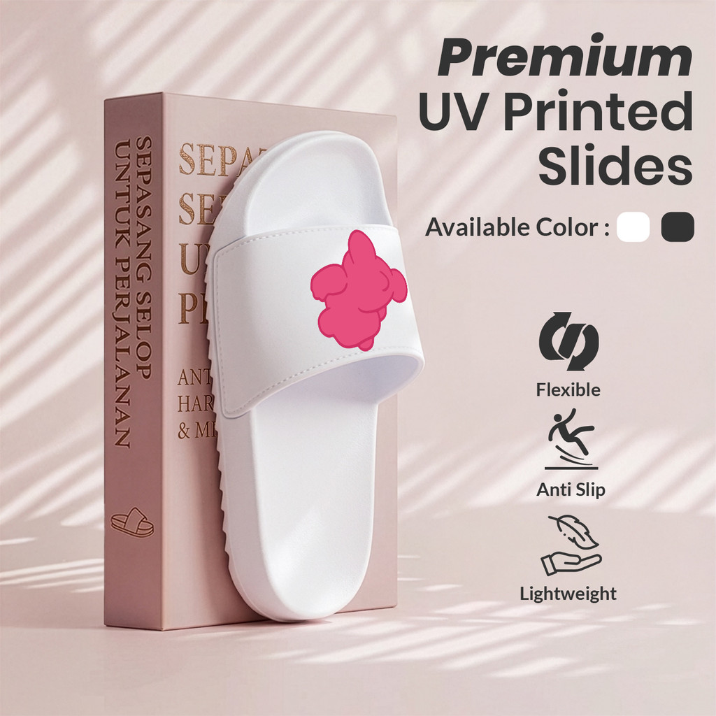 Sandal Sendal Wanita Kartun Beruang Lotso Fleksibel Premium Kekinian Elegan Nyaman dipakai Best Sell