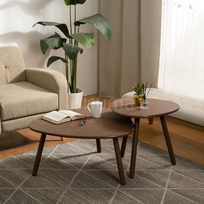 Meja Ruang Tamu Rak Coffee Table Minimalis LEONIS - Isiruma Furniture