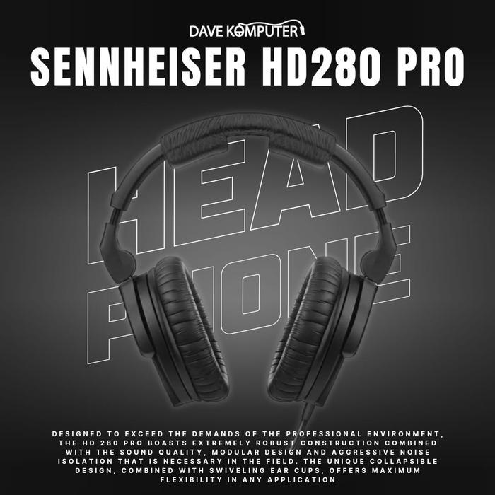 Sennheiser Hd280 / Hd 280 / Hd-280 Pro Headphone Terjamin