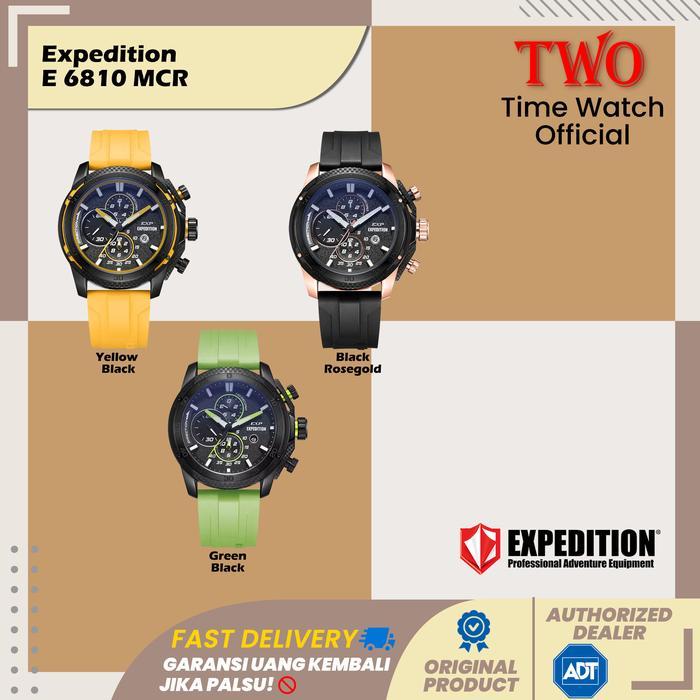 ASLI Pria E 6810 MCR E 6810 6810 E6810MCR Strap Watches READY STOCK