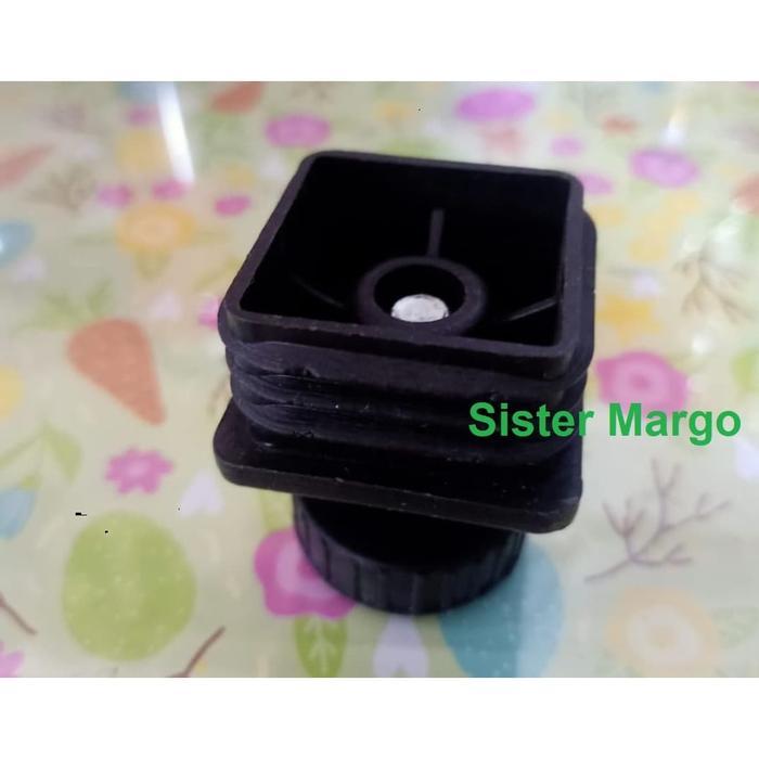 "New" Adjuster Karet Kaki Stabil Kursi Meja Hollow Holo Kotak 4x4 M8 T26 D35