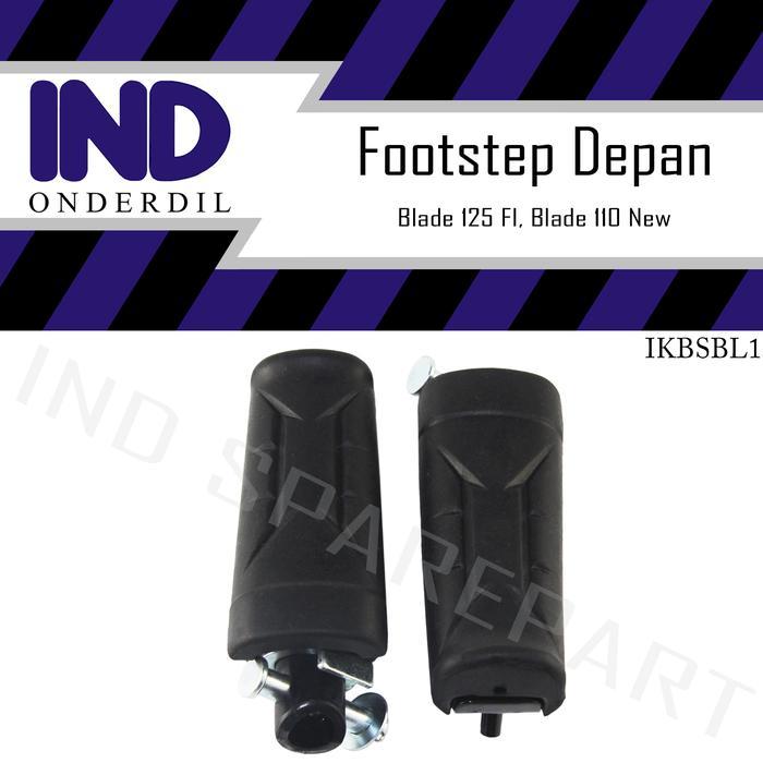 Terlaris Karet Footstep-Foot Step Depan Honda Blade 125 Fi-F1/Blade 110 New