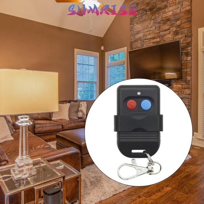 Remote Control Smc5326 330Mhz Untuk Gerbang Pagar Otomatis, Remote 2 Tombol Dengan Dip Switch