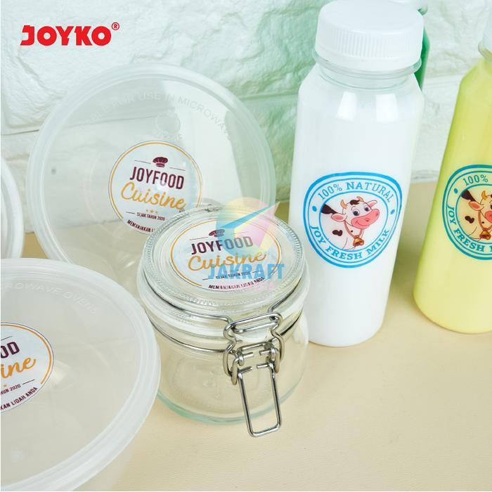 (10 Lembar) Kertas Stiker Transparan A4 Anti Air JOYKO LBSR-10 Transparent Sticker