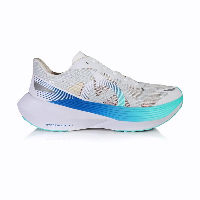 Ortuseight Sepatu Running Hyperglide 3.1 White Cyan