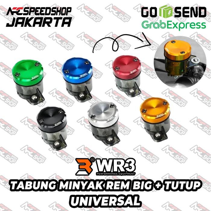 Tabung Minyak Rem WR3 Big+ Tutup Tabung WR3
